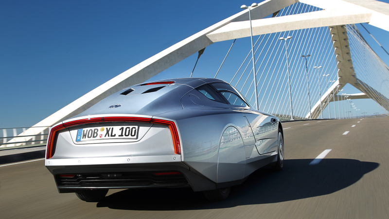 Illustration for article titled This Is Volkswagen's Crazy Awesome 261 MPG Car